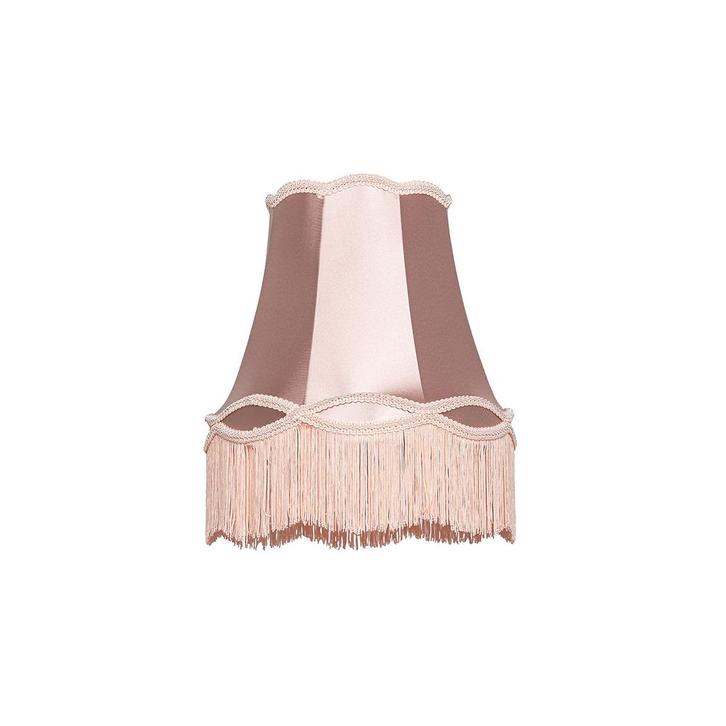 Stoffen lampenkap roze 30/18/26 - Granny, Huis en Inrichting, Lampen | Lampenkappen, 25 tot 50 cm, Rond, Overige kleuren, Nieuw