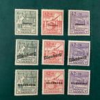 Duitsland - lokale postgebieden 1945 - Dessau en Eilenburg:, Postzegels en Munten, Gestempeld