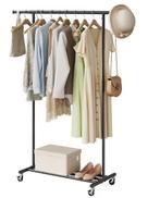 Kledingrek op Wielen met Uitschuifbare Rail, Kleding | Dames, Verzenden, Nieuw