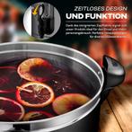 Weckketel - Inmaakketel - Gluhweinketel - 30L - Antraciet -, Huis en Inrichting, Keuken | Potten en Pannen, Verzenden, Zo goed als nieuw