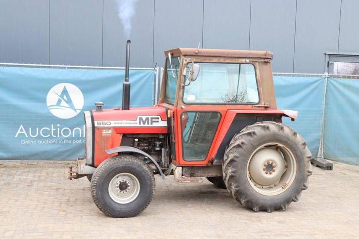 Veiling: Tractor Massey Ferguson 550 Diesel 47pk, Zakelijke goederen, Agrarisch | Tractoren, Gebruikt, Massey Ferguson, 2500 tot 5000