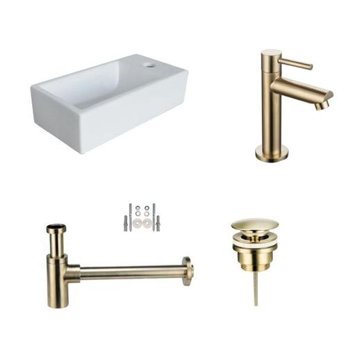 Sani Royal Fonteinset Keramiek Pax met Kraan,, Tuin en Terras, Waterpartijen en Fonteinen