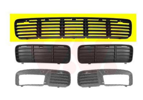 BUMPER GRILL VOOR VW CADDY 1995-2004 6K5853677, Auto-onderdelen, Carrosserie en Plaatwerk, Nieuw, Ophalen of Verzenden