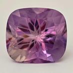 Zonder Minimumprijs Amethist - 31.37 ct - Antwerp Laboratory, Sieraden, Tassen en Uiterlijk, Edelstenen, Nieuw