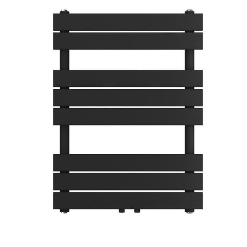 Designradiator Ella 80x60cm mat zwart 468W midden, Doe-het-zelf en Verbouw, Sanitair, Verzenden