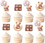 12 Cupcake prikkers Sweet Bears, Verzenden, Nieuw, Versiering, Geboorte of Huwelijk