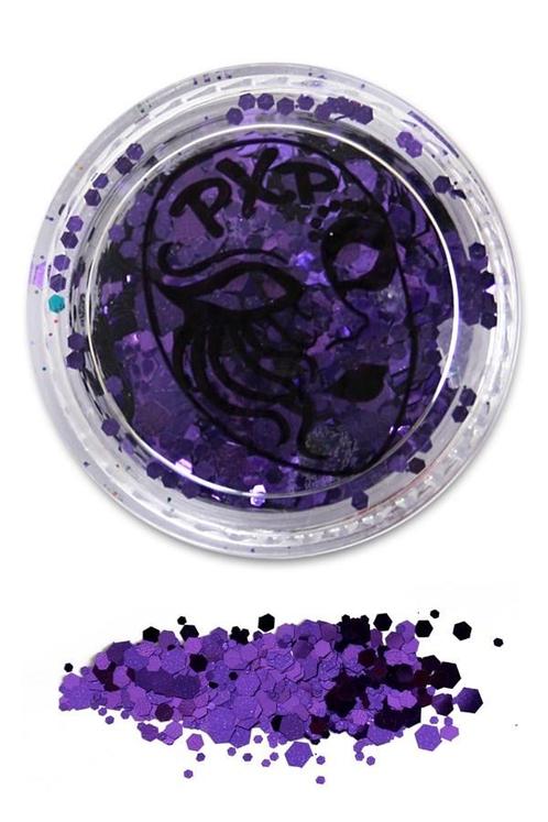 PXP Glitter Poeder Purple Rain 5gr, Hobby en Vrije tijd, Feestartikelen, Nieuw, Verzenden