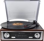 Soundmaster PL196H - Nostalgische platenspeler met radio en, Verzenden, Nieuw