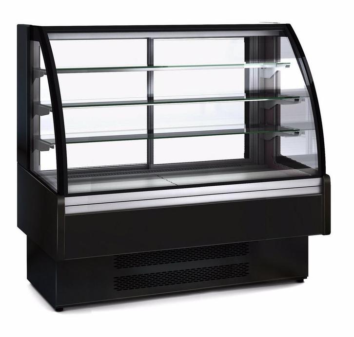 RVS Koelvitrine Met Glazen Deur |  1.650x730x1.379 mm Coreco, Zakelijke goederen, Horeca | Keukenapparatuur, Verzenden