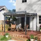 TRUUSK Pergola Paviljoen Ca. 3,5x3m Aluminium Stabiel Winter, Tuin en Terras, Verzenden, Nieuw