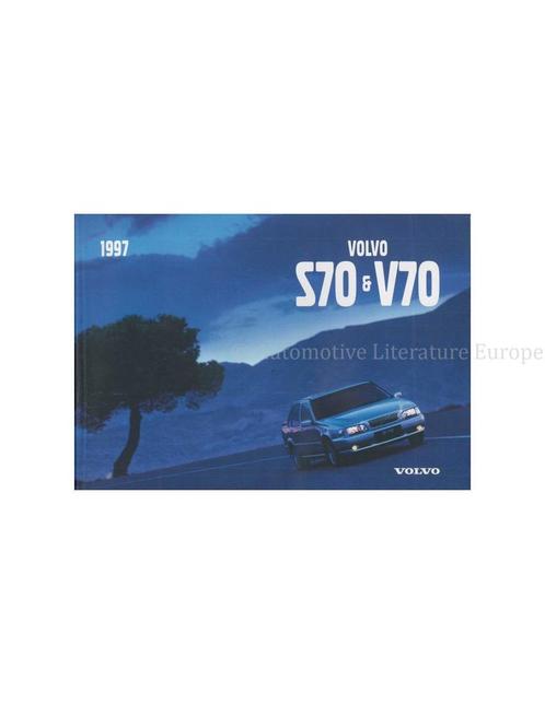 1997 VOLVO S70 | V70 INSTRUCTIEBOEKJE ENGELS, Auto diversen, Handleidingen en Instructieboekjes