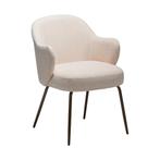 *WOONWINKEL* Dan-Form Bae Luxe Eetkamerstoel Met Armleuninge, Huis en Inrichting, Stoelen, Verzenden, Nieuw