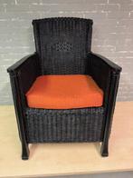 Fauteuil - Hout en Ratan - Rotan Fauteuil