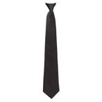 Stropdas - Clip-on - zwart - A724, Verzenden