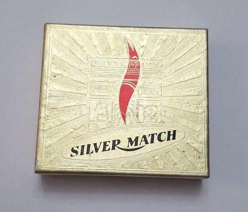 Silver Match Compound - Zonder Minimumprijs - Aansteker -, Verzamelen, Rookartikelen, Aanstekers en Luciferdoosjes