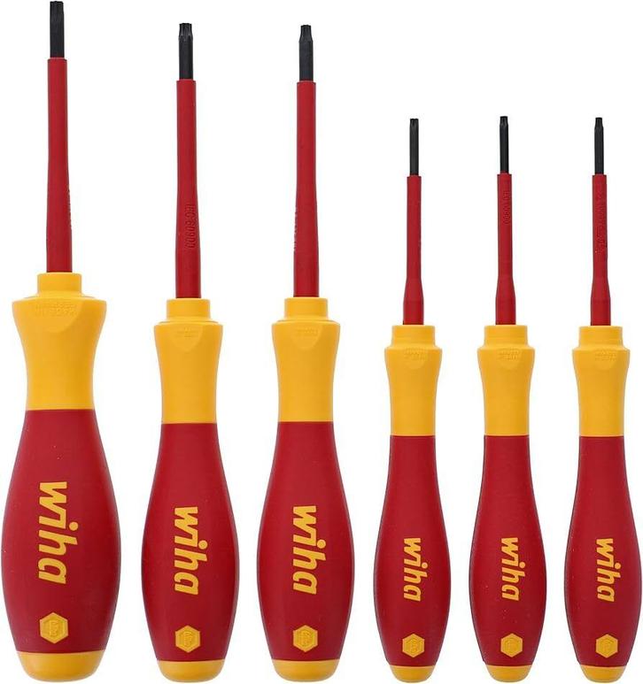 Wiha 6-Delige Torx VDE Geteste Schroevendraaierset, Doe-het-zelf en Verbouw, Gereedschap | Handgereedschap, Nieuw, Verzenden