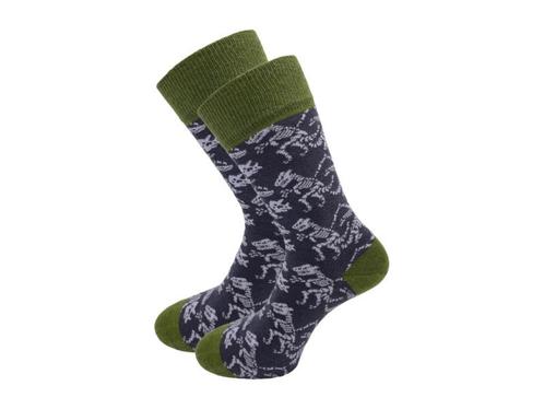 SQOTTON® - Naadloze sokken - Dino, Kleding | Heren, Sokken en Kousen, Verzenden