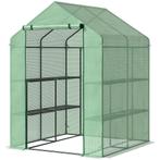 TRUUSK Foliekas Begeleidbare Kas Met 8 Planken Voor Tomaten,, Tuin en Terras, Verzenden, Nieuw