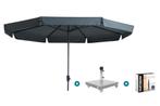 Madison Syros Luxe stokparasol Ø350 cm. - Grey + Sevilla, Verzenden, Nieuw, Parasolvoet