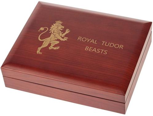 Verzameldoos Royal Tudor Beasts - 1 of 2 oz (zonder laden), Postzegels en Munten, Munten | Europa | Niet-Euromunten, Losse munt