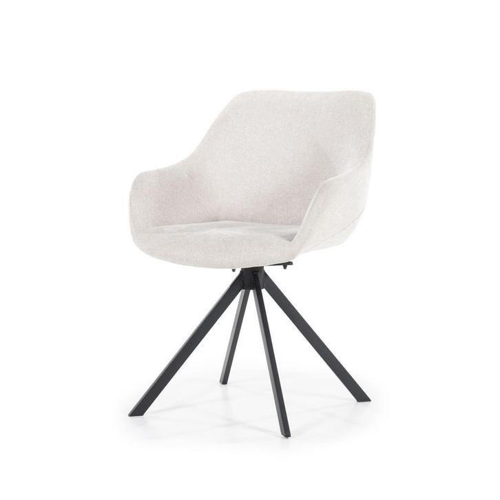 Stoel Eleonora MAMÉ Beige *NIEUW* Eetkamerstoel, Huis en Inrichting, Stoelen, Vijf, Zes of meer stoelen, Overige kleuren, Nieuw