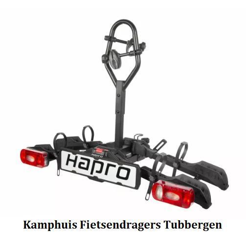 Hapro SmartFold Fietsendrager 2 & 3  Fietsen Nieuw 2026!, Auto diversen, Fietsendragers, Trekhaakdrager, 2 fietsen, Brede banden
