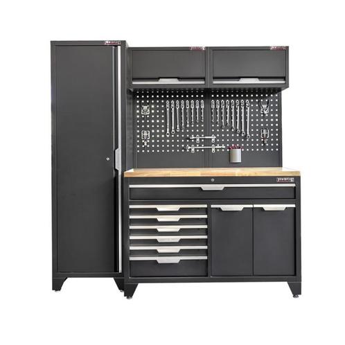 Gereedschapskasten set wandlengte 196 cm. hoge kast,, Doe-het-zelf en Verbouw, Werkbanken, Ophalen of Verzenden
