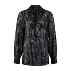 Marc Aurel • zwarte metallic blouse • 36, Marc Aurel, Verzenden, Zwart, Nieuw