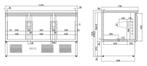 Combisteel Koelwerkbank 400L Met 3 Deuren (1/1 GN) | +2°c To, Ophalen of Verzenden, Nieuw