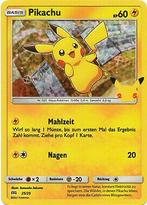 Pikachu 25/25 Promo holo 25TH ANNIVERSARY MC DONALDS, Ophalen of Verzenden, Nieuw, Losse kaart, Foil