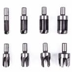 Hofftech Proppenboor set - Rechte en tapse boren - 8-deli..., Ophalen of Verzenden, Nieuw