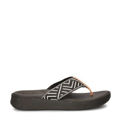 Reef Cushion Cloud slippers voor dames in het Zwart, Kleding | Dames, Schoenen, Slippers, Zwart, Nieuw, Verzenden