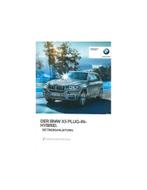 2017 BMW X5 PLUG-IN-HYBRID INSTRUCTIEBOEKJE DUITS