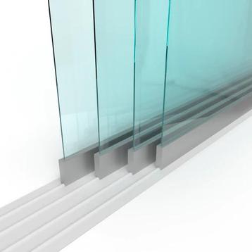 Schuifloket XL op maat - 4 panelen, 4 sporen beschikbaar voor biedingen