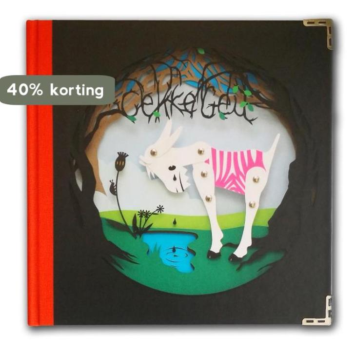 Gekke Geit 9789090320847 Mjon Stark, Boeken, Kinderboeken | Baby's en Peuters, Zo goed als nieuw, Verzenden