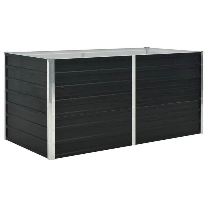 Bloembak 160cm gegalvaniseerd | retourdeal | 51%, Tuin en Terras, Bloembakken en Plantenbakken, 60 cm of meer, 100 cm of meer