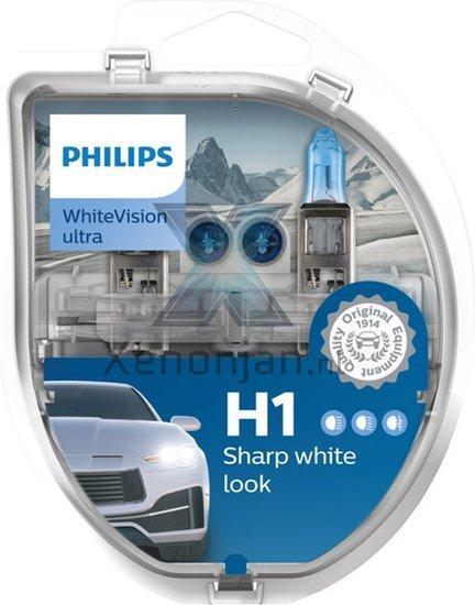 Philips H1 WhiteVision Ultra 12258WVUSM, Auto-onderdelen, Verlichting, Verzenden