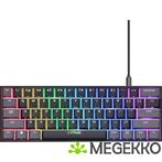 Trust GXT 867 Acira Mechanisch Mini Gaming Toetsenbord 60%, Computers en Software, Toetsenborden, Verzenden, Nieuw, Trust