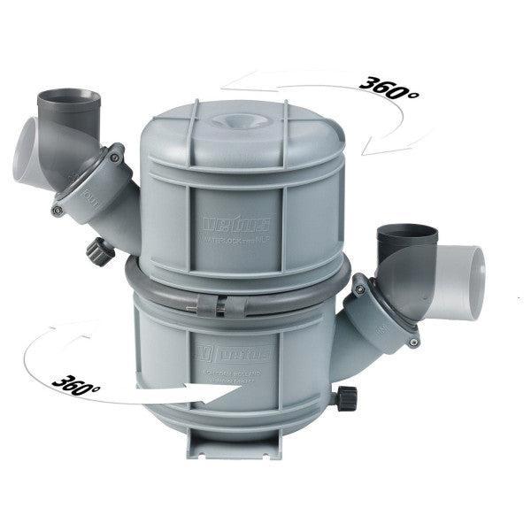 Bieden: Vetus NLP40 marine exhaust waterlock muffler 40 mm, Watersport en Boten, Bootonderdelen, Motor en Techniek, Nieuw, Zeilboot of Motorboot