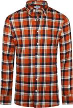 McGregor Overhemd Ruit Oranje maat S Heren, Kleding | Heren, Overhemden, Verzenden, Nieuw, Oranje, McGregor