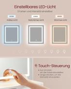 Kaptafel - make up tafel - met LED spiegel - met 2 lade en, Verzenden, Nieuw