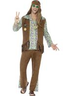 Jaren 60 hippie kostuum man, Kleding | Heren, Ophalen of Verzenden, Nieuw