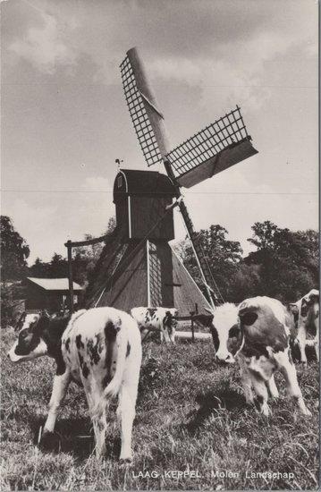 LAAG-KEPPEL - Molen Landschap, Verzamelen, Ansichtkaarten | Nederland, Verzenden