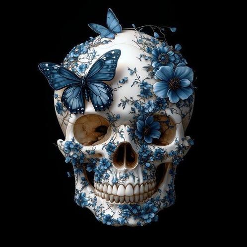 Artxlife - Flower Skull XXL], Huis en Inrichting, Overige Huis en Inrichting