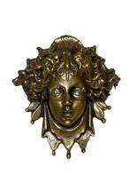 Brons - Broche - Hanger Medusa
