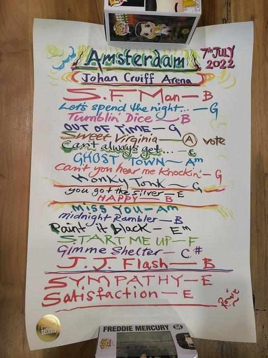 De Rolling Stones, Ronnie Wood, Limited edition 2022 print, Cd's en Dvd's, Vinyl Singles