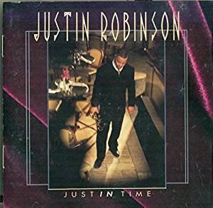 cd - Justin Robinson - Just in Time, Cd's en Dvd's, Cd's | Overige Cd's, Zo goed als nieuw, Verzenden