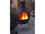 Sol-y-Yo Chimenea Mexicaanse tuinkachel Jumbo (bruin, 115, Tuin en Terras, Verzenden, Nieuw