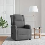 vidaXL Fauteuil verstelbaar stof donkergrijs, Huis en Inrichting, Fauteuils, Verzenden, Nieuw