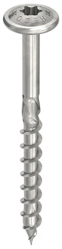 HECO TOPIX-Plus tellerkopschroef - 8x260mm - RVS - deeldraad, Doe-het-zelf en Verbouw, IJzerwaren en Bevestigingsmiddelen, Ophalen of Verzenden